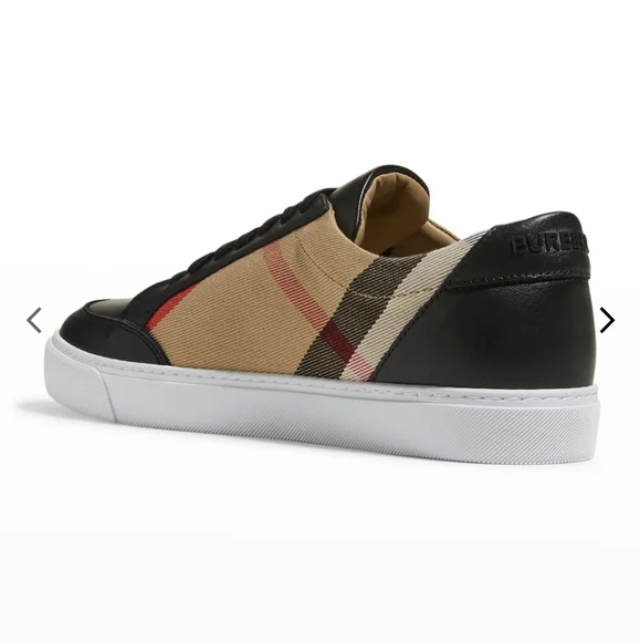 NWB Burberry Salmond Check Sneaker - Picture 6 of 6